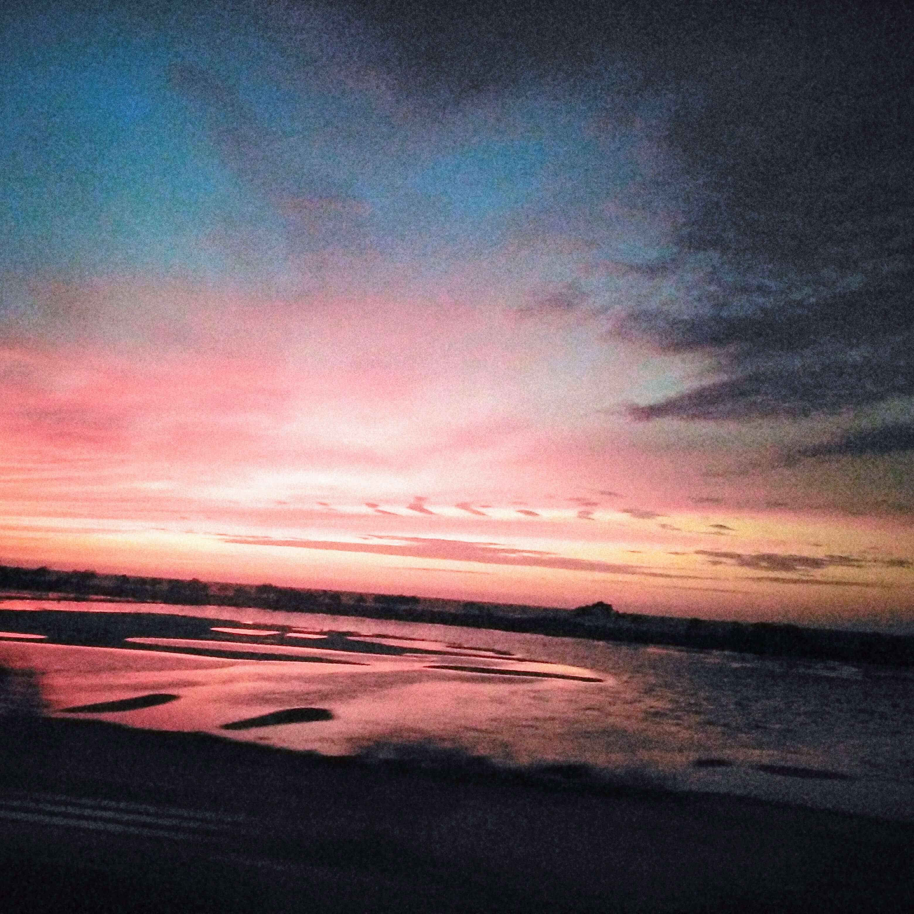 Atardecer en la playa