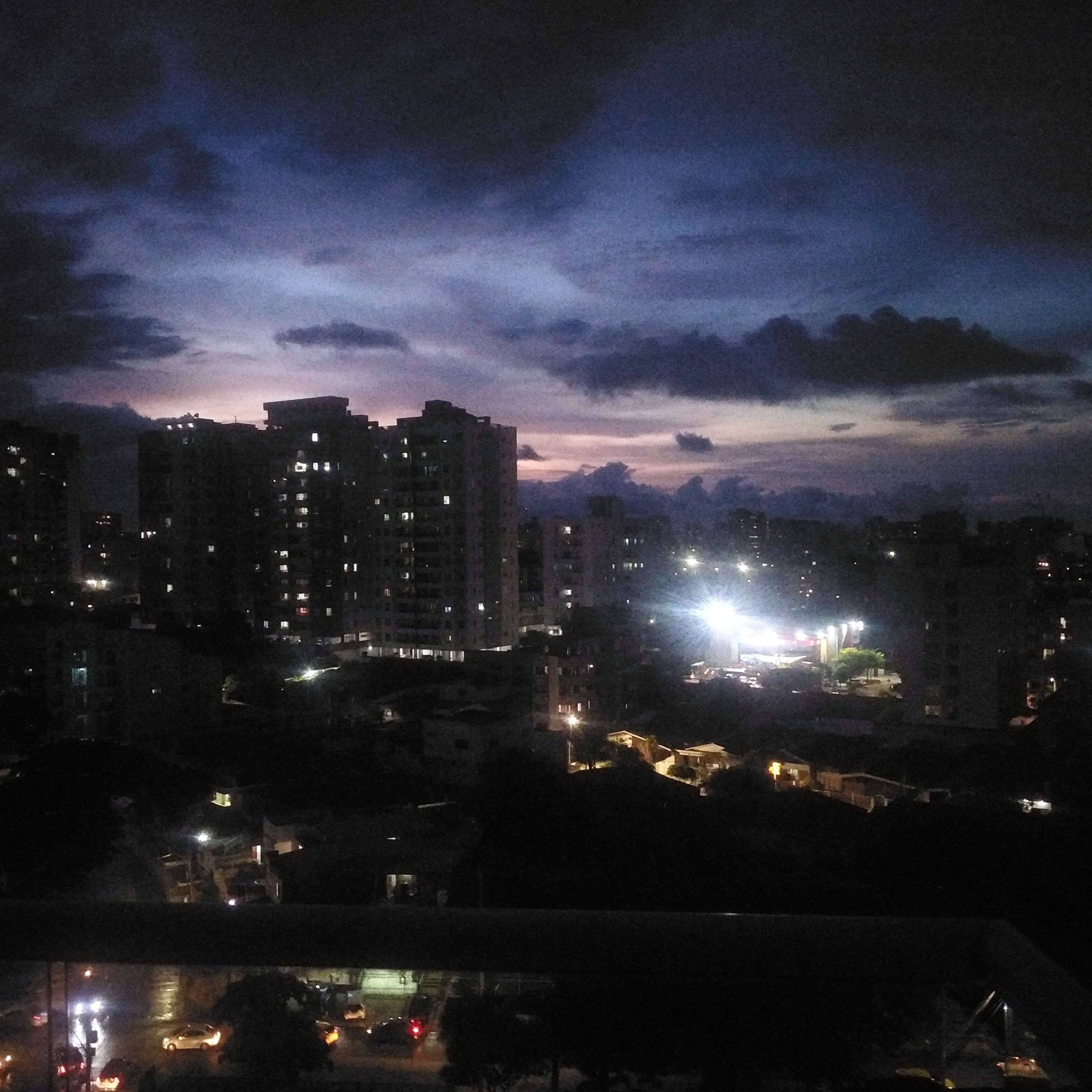 Atardecer en la ciudad
