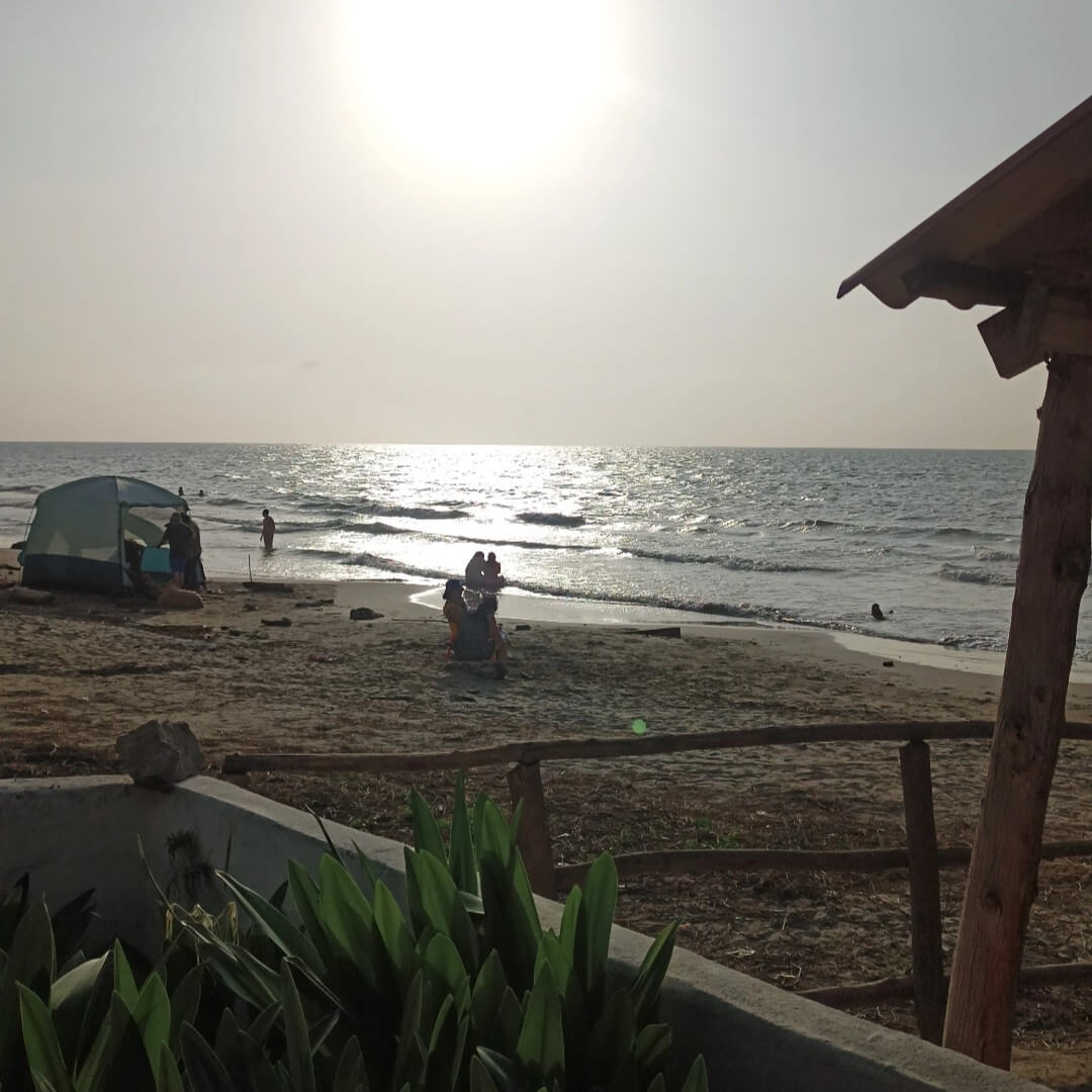 Atardecer en la playa